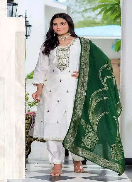 Naisha K 151 Vatican Kurti Bottom With Dupatta Online Wholesale